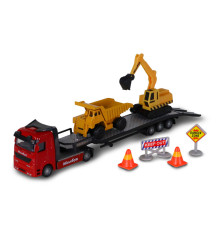Ігровий набір Автоперевізник TechnoDrive 541757.270 самоскид, екскаватор
