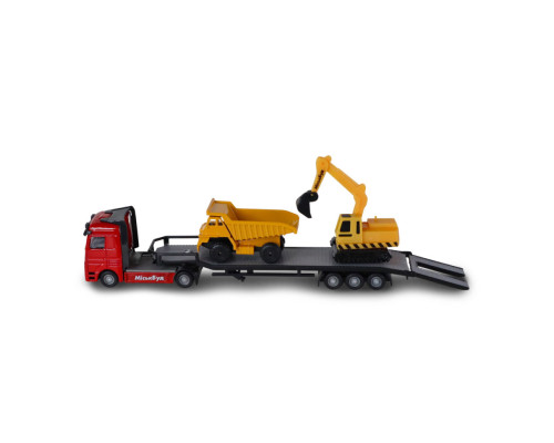 Ігровий набір Автоперевізник TechnoDrive 541757.270 самоскид, екскаватор