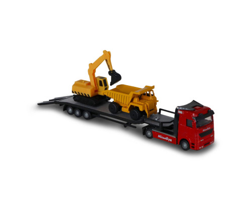 Ігровий набір Автоперевізник TechnoDrive 541757.270 самоскид, екскаватор