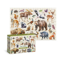 Дитячий пазл "Лісові тварини" 300638, 200 елементів