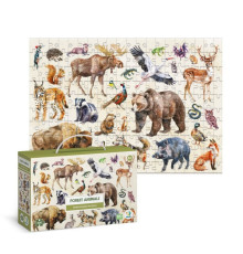 Дитячий пазл "Лісові тварини" 300638, 200 елементів