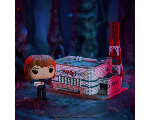 Игровая фигурка FUNKO POP! "Робин с радиостанцией WSQK Town" Funko 86620 серии "Очень страные дела"