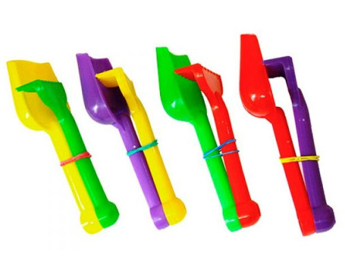 Игровой набор для песочницы S0008 лопатка и грабли