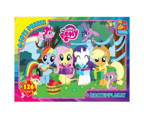 Дитячий пазл "My little Pony" MLP012 постер 117 елементів