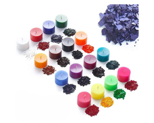 Барвник для виготовлення свічок SB-002, 16 кольорів по 2,8 грам