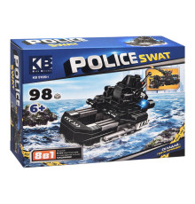 Дитячий конструктор Police SWAT KB 5905H пластик, 98 деталей
