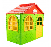 Детский игровой Домик со шторками 02550/13 пластиковый