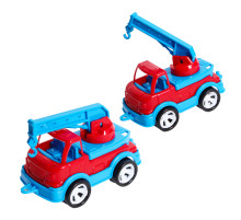 Детская игрушка кран "Mini Matik" 002/5BMS(Red) подвижная стрела крана, 13,5 см