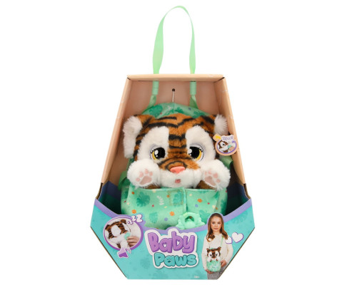 Інтерактивна іграшка "Тигреня" Baby Paws 927650M, зі звуком