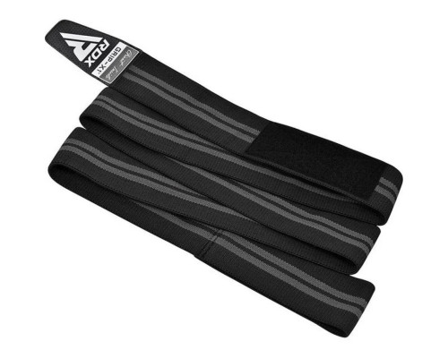 Бинты на колени KR11 GYM Knee Wrap RDX Inc Limited WAH-KR11BG, Black/Grey