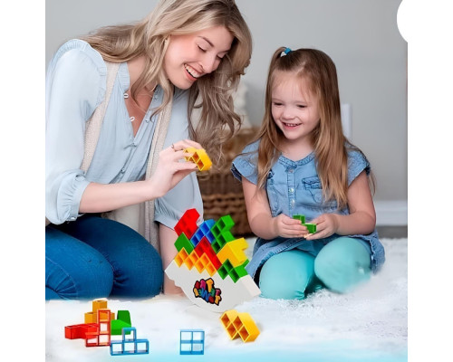 Настольная игра "Tetra Tower" Bambi TET-88103B 32 детали