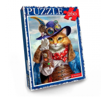Пазл "Кіт у капелюсі-2" Danko Toys C260-13-13, 260 ел.