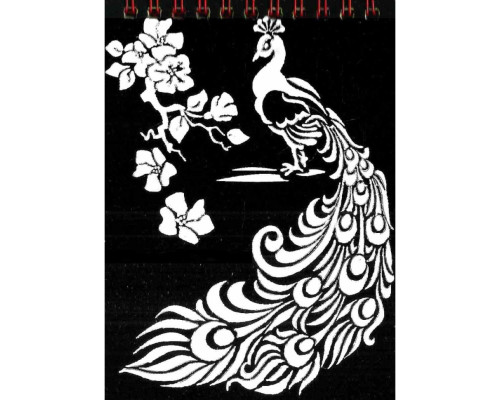 Креативное творчество "Grattage" GRT-02-02 А6, 3 рисунка, ручка штихель, русский язык