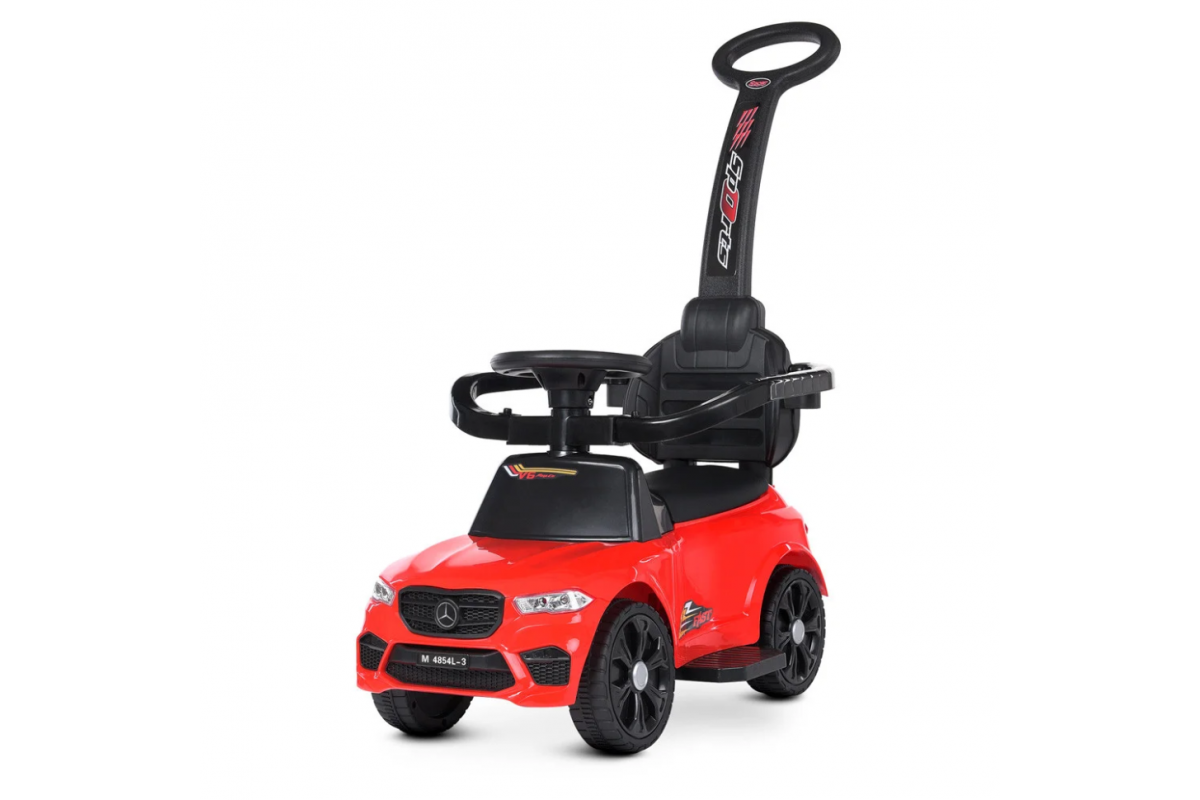 Каталка-толокар Bambi M 4854L-3 з батьківською ручкою