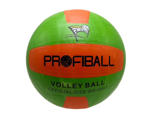 М'яч волейбольний "Profiball" VA 0016(Orange-Green) розмір №5