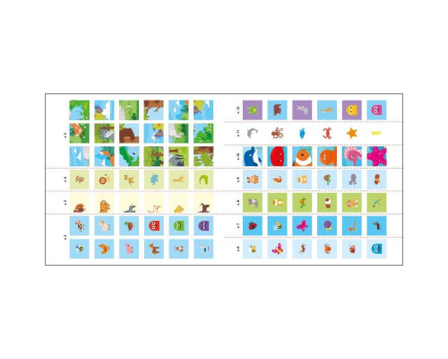 Книжка Английский с наклейками "Лео и Лиз ищут животных" 1731001