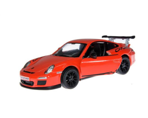 Коллекционная игрушечная машинка PORSCHE 911 GTS RS KT5352W инерционная Оранжевый