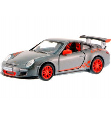 Коллекционная игрушечная машинка PORSCHE 911 GTS RS KT5352W инерционная Серый