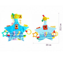 Забавка-підвіска "Зірочка з кільцями" МС 030602-02
