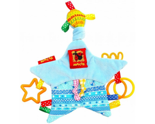 Забавка-подвеска "Звездочка с кольцами" МС 030602-02