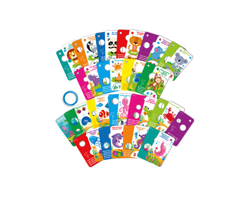 Развивающая игра Отгадайки "Жители зоопарка и моря" Vladi toys VT5000-14 Укр