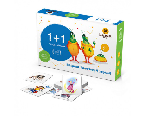 Дитяча настільна гра "1+1" 960063 від 3-х років