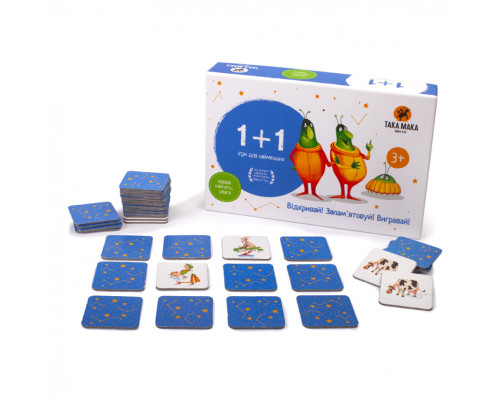Дитяча настільна гра "1+1" 960063 від 3-х років