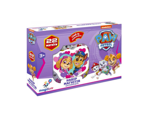 Магніти "Щасливий день" Щенячий патруль Magdum ML4034-04, 22 магніти
