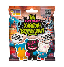 Колекційна іграшка-сквіш Хайпові ведмедики Tiki Wiki SQ027 іграшка-сюрприз
