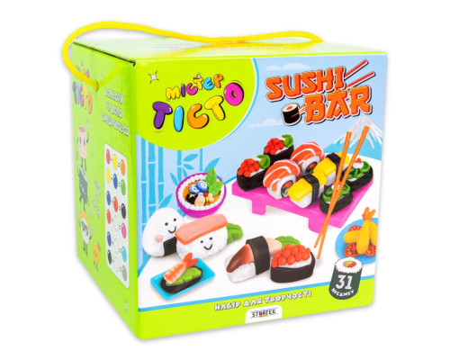 Креативна творчість "Містер тісто Sushi Bar" 41013, 31 предмет