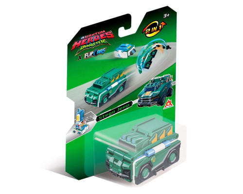 Детская машинка-трансформер 2 в 1 Dinoster EU636310R(Green)