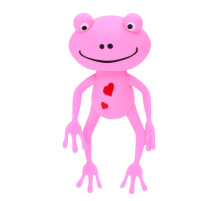 Детская игрушка-антистресс "Лягушонок" MS 4031(Pink) размер 13 см, мука