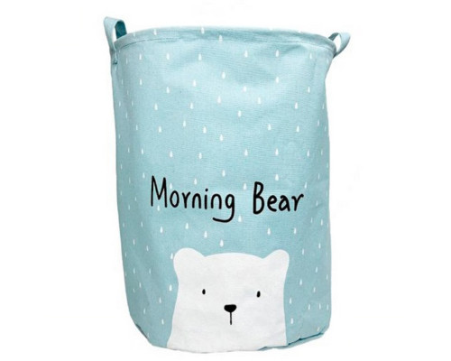 Корзина для игрушек и белья «Morning bear» MGZ-1004(Blue)