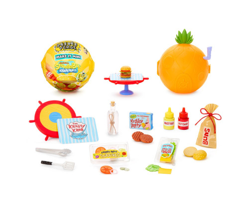 Ігровий набір для творчості "Смаколики Красті Краб" MGA's Miniverse 599296 серії "SpongeBob"