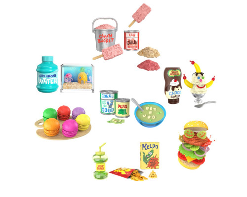 Ігровий набір для творчості "Смаколики Красті Краб" MGA's Miniverse 599296 серії "SpongeBob"