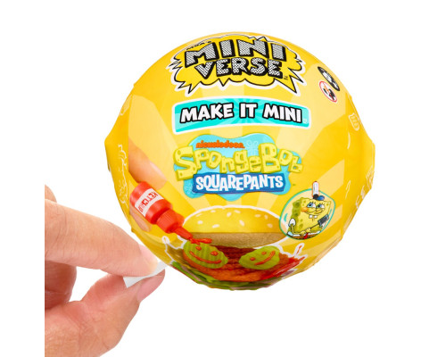 Ігровий набір для творчості "Смаколики Красті Краб" MGA's Miniverse 599296 серії "SpongeBob"
