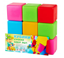 Детские кубики. Большие 14066, 9 шт. в наборе Детские кубики. Большие 14066, 9 шт. в наборе