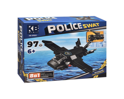 Дитячий конструктор Police SWAT KB 5905G пластик, 97 деталей