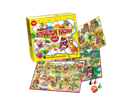 Настільна Гра "Улюблені казки" Майстер MKB0153