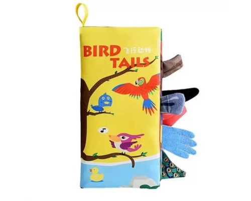 М'яка книга-шуршалка Kids Melody 6626 Птахи