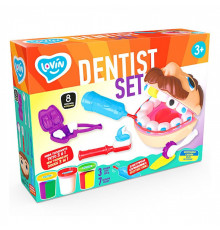Набір для креативної творчості з тістом "Dentist Set TM Lovin 41193, 8 аксесуарів