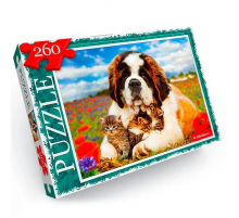 Пазл "Найкращі друзі" Danko Toys C260-13-08, 260 ел.