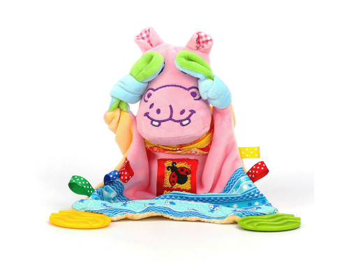 Детская игрушка прорезыватель "Зоо Бегемот Добряк" Macik  МС 160201-02                                                          