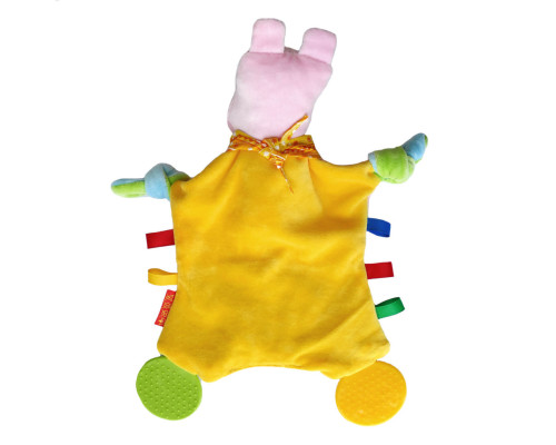 Детская игрушка прорезыватель "Зоо Бегемот Добряк" Macik  МС 160201-02                                                          