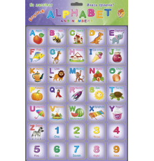 Магнітний набір букв "Alphabet" 1168ATS англійська абетка