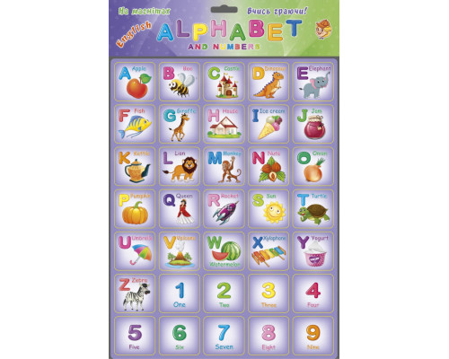 Магнітний набір букв "Alphabet" 1168ATS англійська абетка