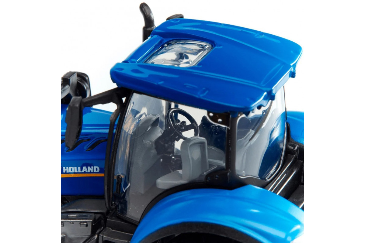 Детская игрушка Трактор "New Holland T7.315" Bburago 18-31632 с фронтальным погрузчиком