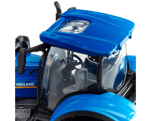 Детская игрушка Трактор "New Holland T7.315" Bburago 18-31632 с фронтальным погрузчиком