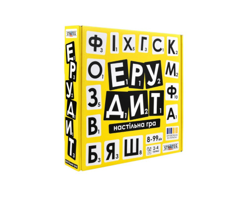 Настільна гра "Ерудит" 30619 українською мовою