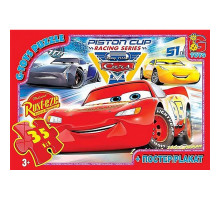 Дитячий пазл класичний "Тачки" Z10188 постер 35 елементів